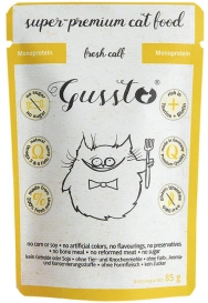 Gussto Karma Dla Kota Alergika Cielęcina 85g