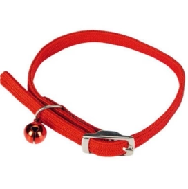 Beeztees Obroża Dla Kota Czerwona Z Dzwonkiem 6-29cm