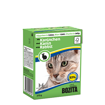 Bozita z Królikiem kawałki w galaretce kartonik 370g