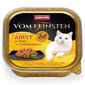 Animonda Kot 100g V.Feinsten Indyk W Sosie Pomidorowym Grain Free Tacka