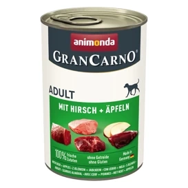 Animonda GranCarno Karma Dla Psa Jeleń Jabłko 400g