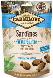 Carnilove Dog Snack Fresh Soft Sardines+Wild Garlic 200g
