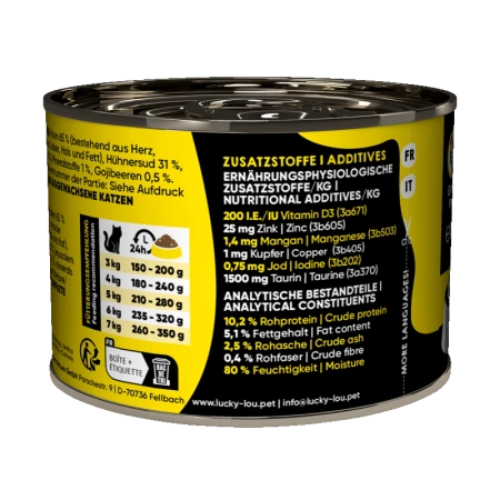 Lucky Lou Supermono Karma Dla Kota Kurczak 12x200g