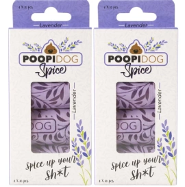 Duvo+ Woreczki Na Odchody Psa Lawendowe 8x15szt