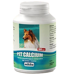 Mikita Pet-Calcium 100 szt.