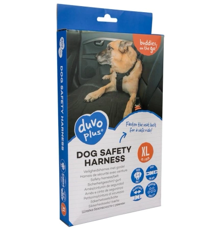Duvo+ Szelki Samochodowe Dla Psa XL 85-110cm