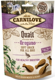 Carnilove Dog Snack Fresh Soft Quail+Oregano 200g