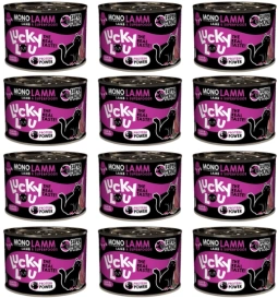 Lucky Lou Supermono Karma Dla Kota Jagnięcina 12x200g