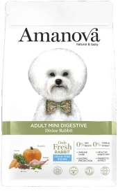 Amanova Mini Digestive Karma dla Psa Królik 2kg