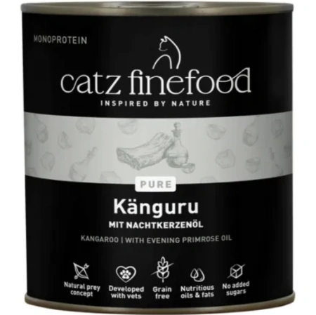 Catz Finefood Pur Monoproteinowa Kangur Karma Dla Kota 800g
