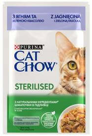 Purina Cat Chow Mokra Karma Dla Kota Sterilised Jagnię 85g