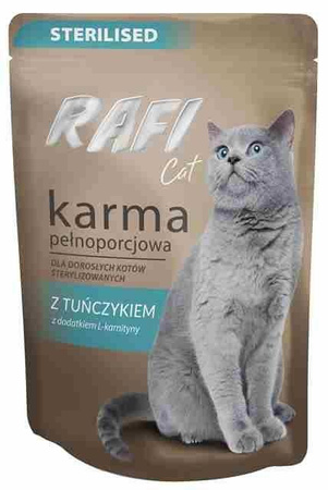 Rafi Kot Saszetka 100g Sterilised Tuńczyk