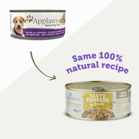 Applaws Pies Puszka 156G Kurczak Warzywa, karma dla psa