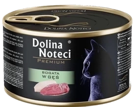 Dolina Noteci Premium Mokra Karma Dla Kota Gęś 185g