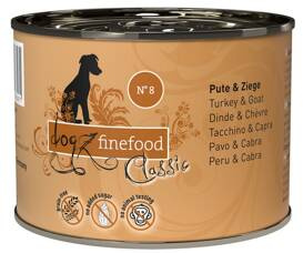 Dogz Finefood Karma Dla Psa N08 Indyk Koza 200g
