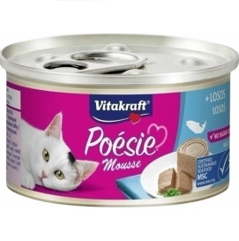 Vitakraft Poesie Karma Dla Kota Mus z Łososiem 85g