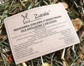 Zuzala Mieszanka Zioła Warzywa Dla Gryzoni Królików 50g