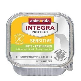 Animonda Integra Protect Sensitive dla psa indyk + pasternak tacka 150g