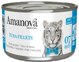 Amanova Mokra Karma dla Kota Tuńczyk Bulion 70g