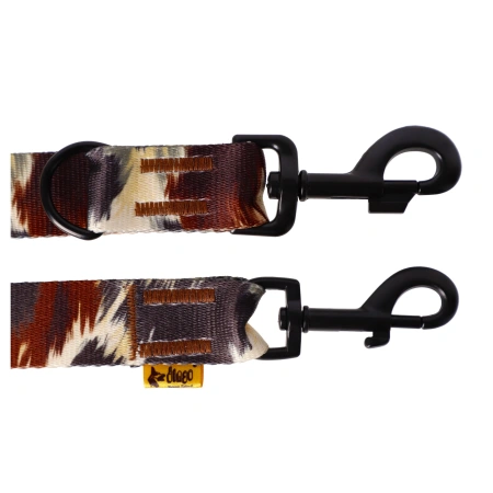 Dingo City Texas Taśmowa Smycz dla Psa Brązowa 3/220cm