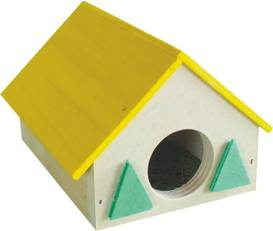 Pinokio Drewniany Domek Dla Chomika Mały