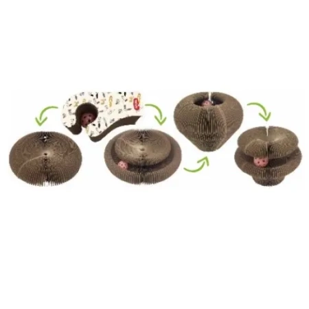 Zolux Chatouille Drapak Dla Kota Karton Łapka z Piłką 24cm