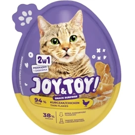 Joy&Toy Jajko Niespodzianka dla Kota Kurczak+Zabawka 20g