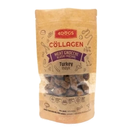 4Dogs Przysmak Dla Psa Kluski Indyk Poroże 100g
