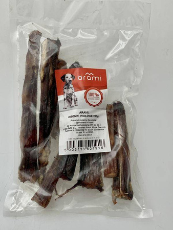 Arami Przysmak Dla Psa Ogonki Wołowe 250g
