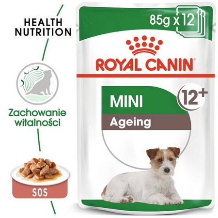 Royal Canin Ageing 12+ Karma Mokra Dla Psa Małego 85g