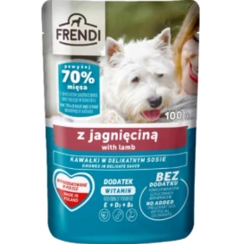 Frendi Mokra Karma dla Psa Jagnięcina w Sosie 100g