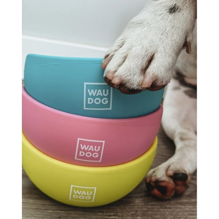 WAUDOG Silicone Miska Dla Psa Różowa 250ml