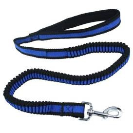 Pet Nova Smycz L-Bungee Blue 2,50-180cm