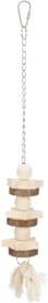 Zabawka dla papugi Drewno Sizal 30cm Trixie