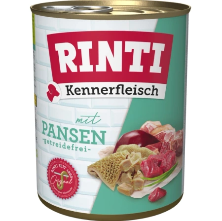 Rinti Mokra Karma dla Psa Żwacz Puszka 6x800g