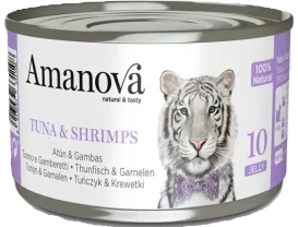 Amanova Karma dla Kota Tuńczyk Krewetki Galaretka 70g