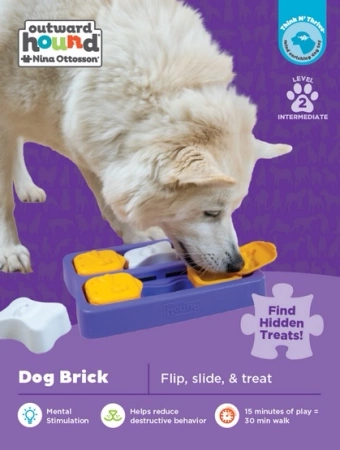 Nina Ottosson Brick Small Zabawka Edukacyjna Dla Psa