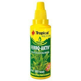 Tropical Ferro-Aktiv 30ml, odżywka z żelazem dla roślin akwariowych