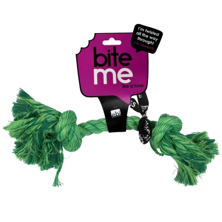 EBI Bite Me Zabawka dla Psa Sznur Zielony 2 Węzły 40cm