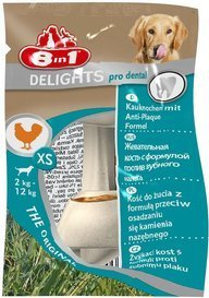8in1 Dental Delights Bones XS