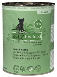 Catz Finefood Classic N15 dla Kota Kurczak Bażant 400g
