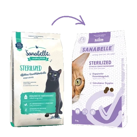 Sanabelle Sterilized Sucha Karma dla Kota Drób 400g