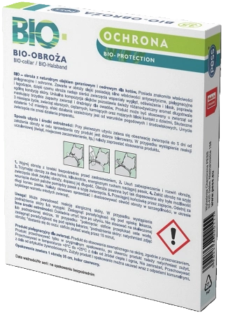 Pess Bio Obroża Dla Kota Na Pchły 35cm 1szt