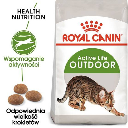 Royal Canin Outdoor Karma Sucha Dla Kota 400g