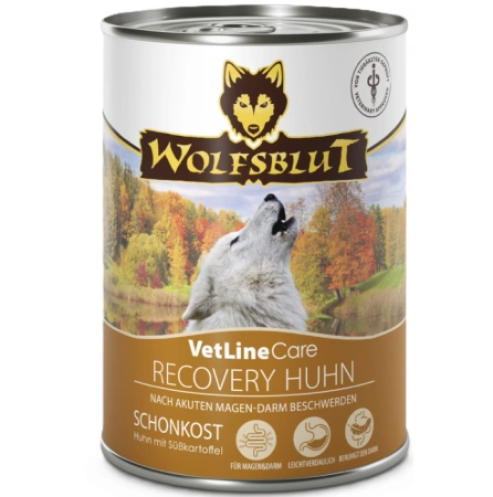Wolfsblut VetLine Care Recovery Karma dla Psa Kurczak 12x395g