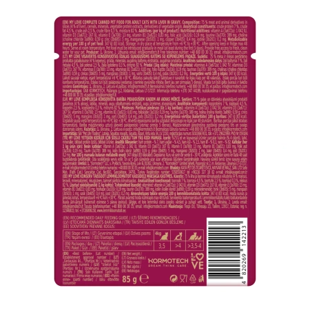 My Love Karma Mokra dla Kota Wątróbka w Sosie 85g