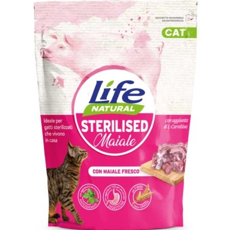 Life Cat Karma dla Kota Sterylizowanego Wieprzowina 800g