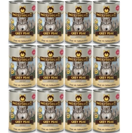 Wolfsblut Grey Peak Mokra Karma dla Psa Koza Batat 12x395g