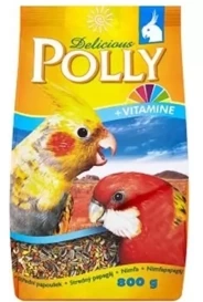 Polly Karma dla Papug Średnich Nimf 800g