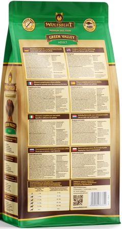 Wolfsblut Green Valley Karma Dla Psa Jagnięcina Łosoś 2kg